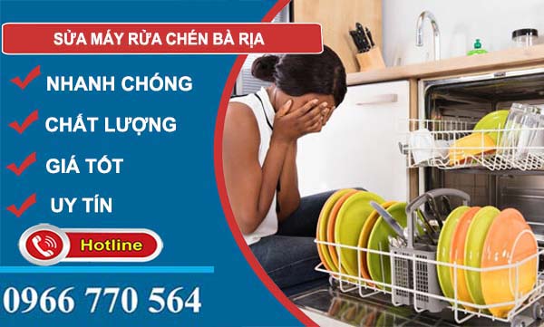 sửa máy rửa chén bà rịa