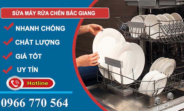 sửa máy rửa chén bắc giang