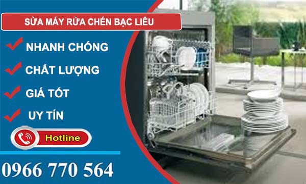 sửa máy rửa chén bạc liêu