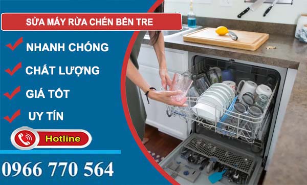 sửa máy rửa chén bến tre