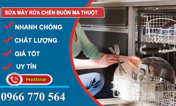 sửa máy rửa chén buôn ma thuột