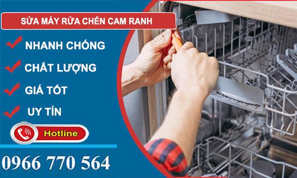 sửa máy rửa chén cam ranh