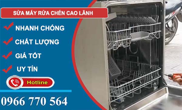 sửa máy rửa chén cao lãnh