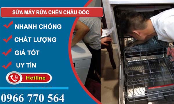 sửa máy rửa chén châu đốc