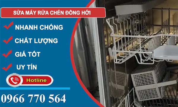 sửa máy rửa chén đồng hới