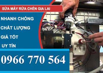 sửa máy rửa chén gia lai