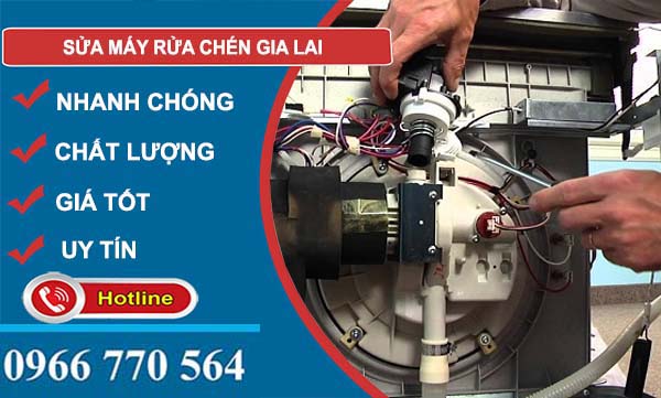 sửa máy rửa chén gia lai