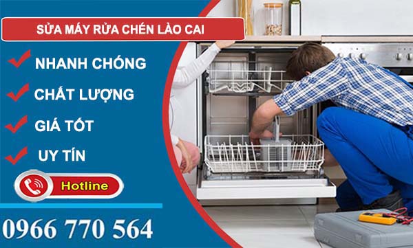 sửa máy rửa chén lào cai