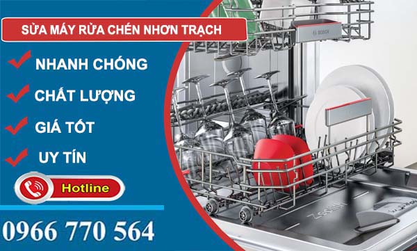 sửa máy rửa chén nhơn trạch