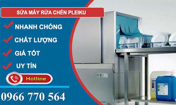 sửa máy rửa chén pleiku