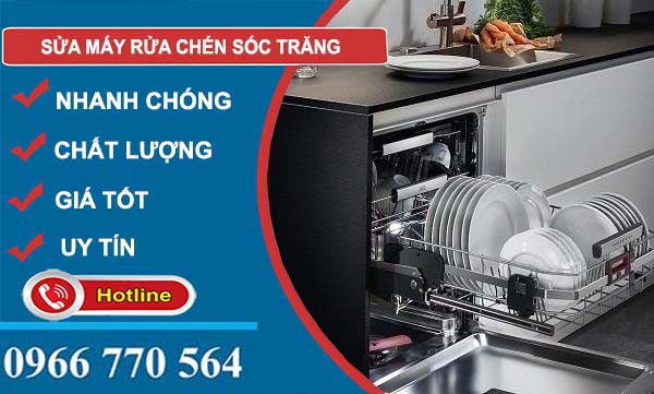 sửa máy rửa chén sóc trăng