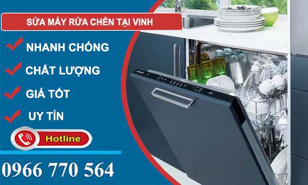 sửa máy rửa chén tại vinh