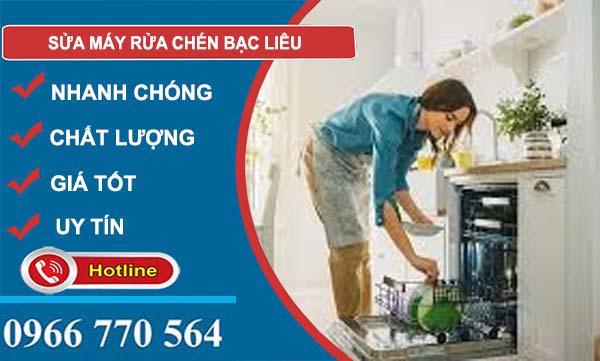 thợ sửa máy rửa chén bạc liêu