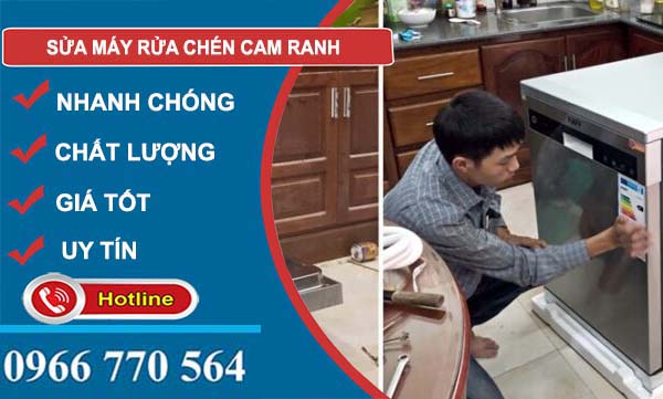 thợ sửa máy rửa chén cam ranh