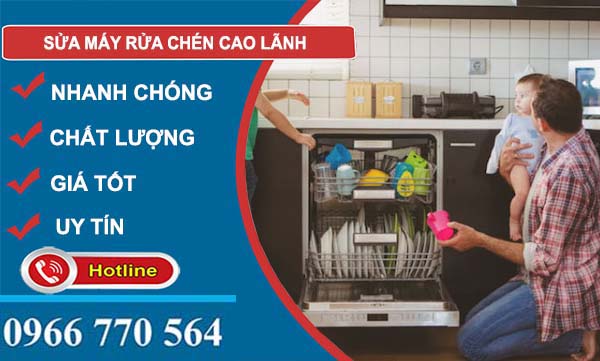 thợ sửa máy rửa chén cao lãnh