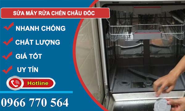 thợ sửa máy rửa chén châu đốc