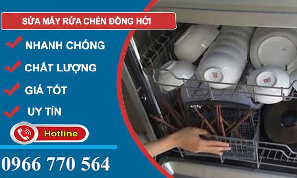 thợ sửa máy rửa chén đồng hới