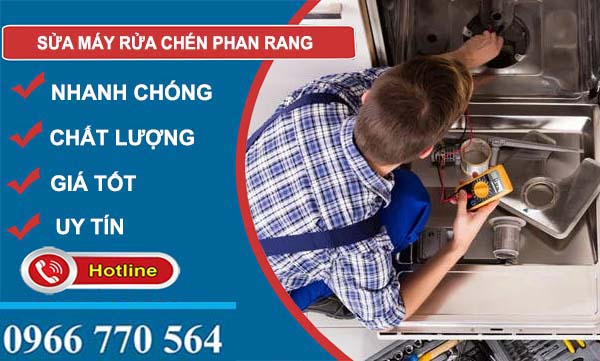 thợ sửa máy rửa chén phan rang