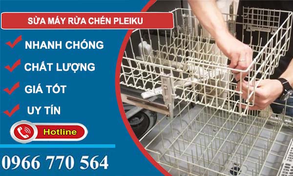 thợ sửa máy rửa chén pleiku