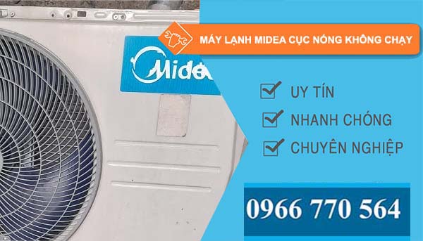 máy lạnh midea cục nóng không chạy