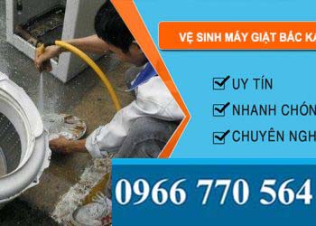 thợ Vệ Sinh Máy Giặt Bắc Kạn