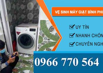 thợ Vệ Sinh Máy Giặt Bình Phước