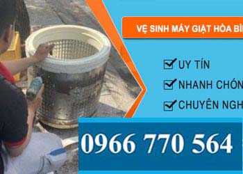 thợ Vệ Sinh Máy Giặt Hòa Bình