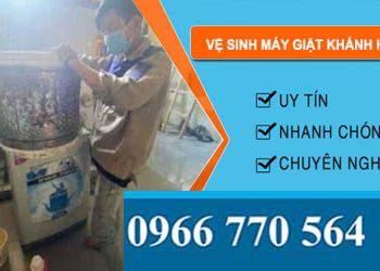 thợ Vệ Sinh Máy Giặt Khánh Hòa