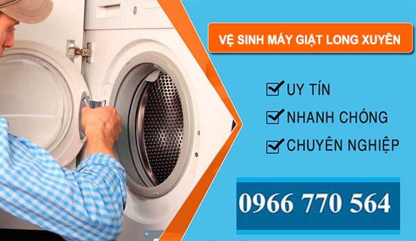 thợ Vệ Sinh Máy Giặt Long Xuyên