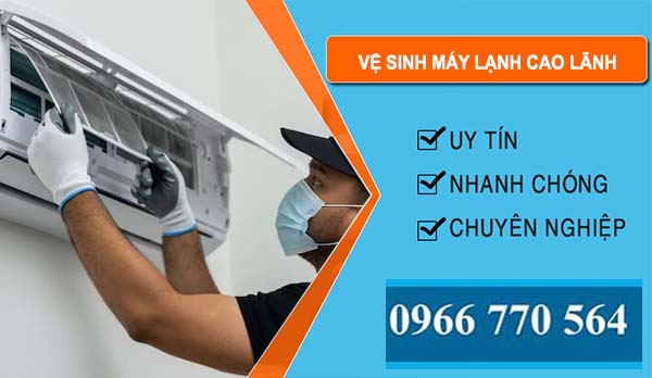 thợ Vệ Sinh Máy Lạnh Cao Lãnh