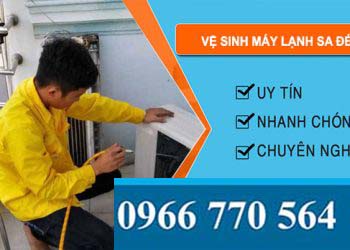 thợ Vệ Sinh Máy Lạnh Sa Đéc