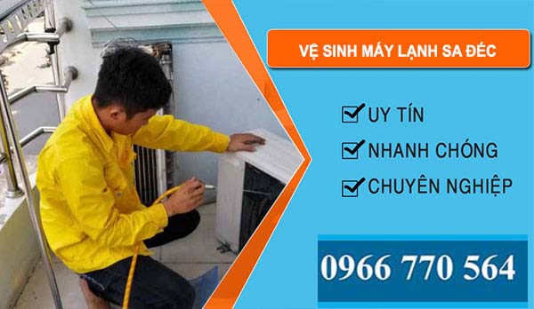 thợ Vệ Sinh Máy Lạnh Sa Đéc