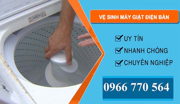 Vệ Sinh Máy Giặt Điện Bàn