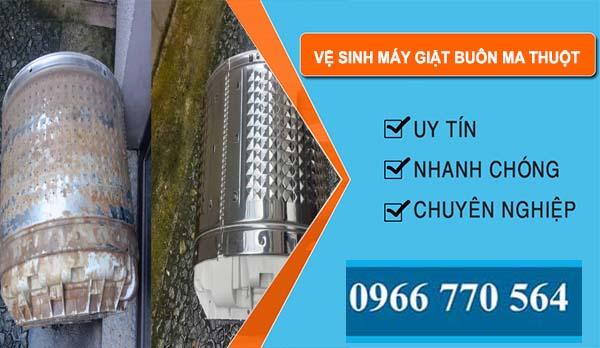 Vệ Sinh Máy Giặt Tại Buôn Ma Thuột