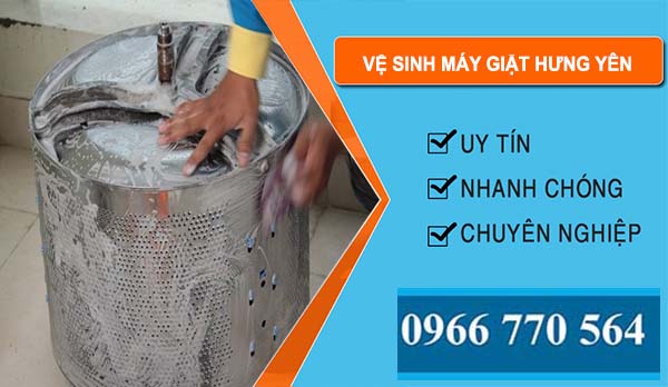 Vệ Sinh Máy Giặt Tại Hưng Yên