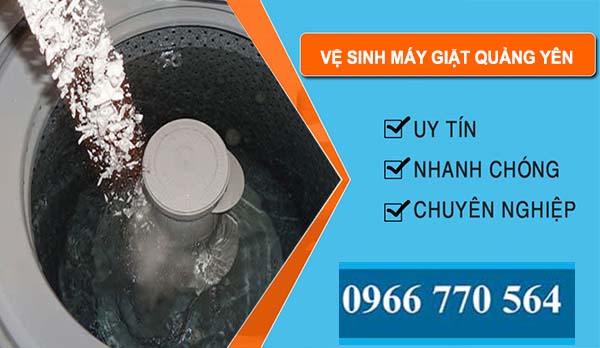 Vệ Sinh Máy Giặt Tại Quảng Yên