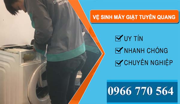 Vệ Sinh Máy Giặt tại Tuyên Quang