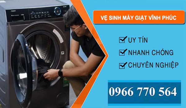 Vệ Sinh Máy Giặt Tại Vĩnh Phúc