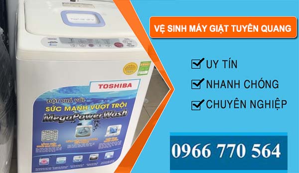 Vệ Sinh Máy Giặt Tuyên Quang