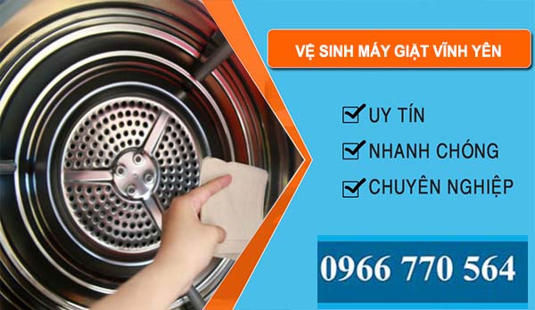 Vệ Sinh Máy Giặt Vĩnh Yên