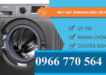 máy giặt samsung báo lỗi oc