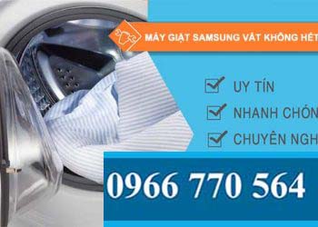 máy giặt samsung vắt không hết nước