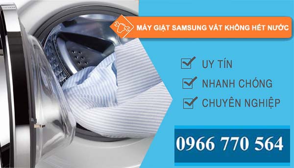 máy giặt samsung vắt không hết nước 