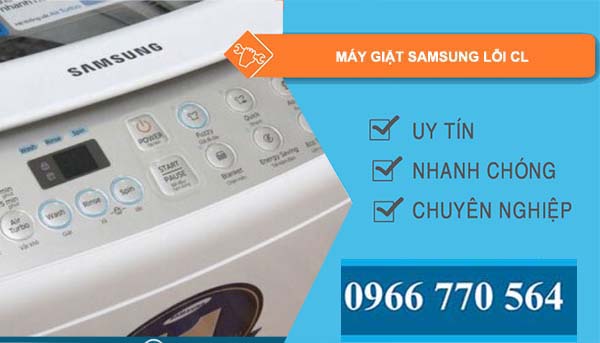 máy giặt samsung lỗi cl