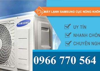 máy lạnh samsung cục nóng không chạy