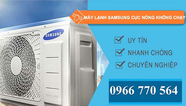 máy lạnh samsung cục nóng không chạy