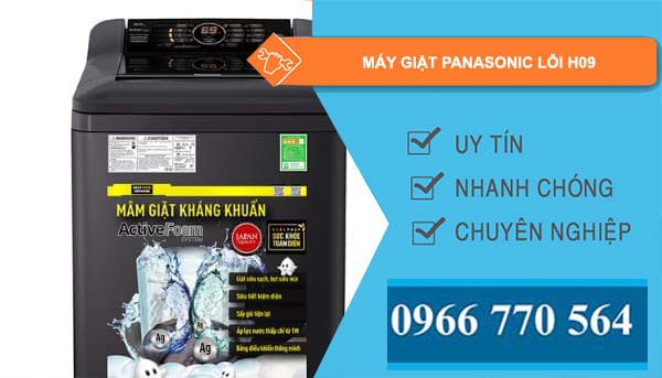 nguyên nhân máy giặt panasonic lỗi h09