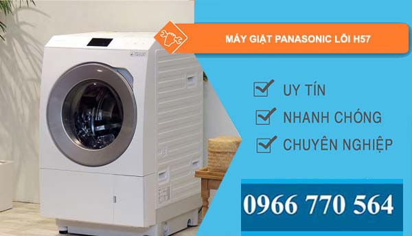 nguyên nhân máy giặt panasonic lỗi h57