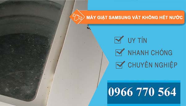 nguyên nhân máy giặt samsung vắt không hết nước 