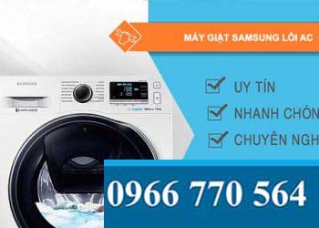 nguyên nhân máy giặt samsung lỗi ac